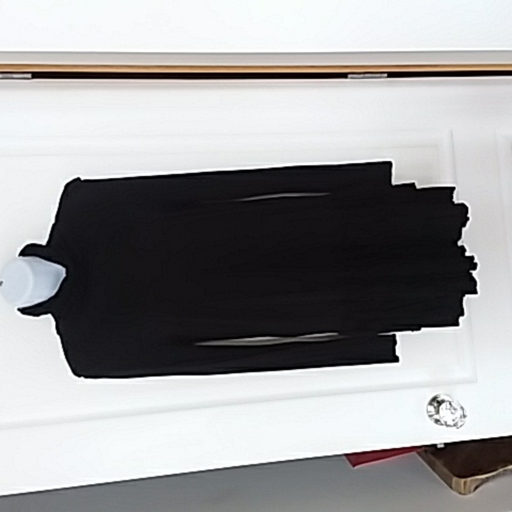 Kische long turtle neck ruffle bottom